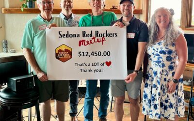 Red Rockers Meetup Members Raise $12,450 for Sedona’s Red Rock Trails
